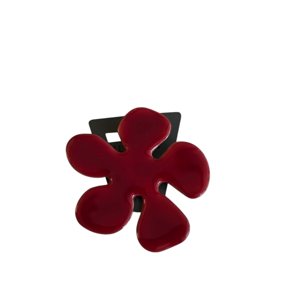 NEW Pilgrim Red Flower Brooch